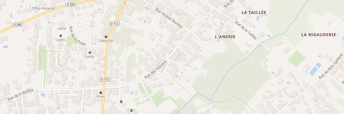 Plan du 26 Rue des Artisans à Aigrefeuille-d’Aunis