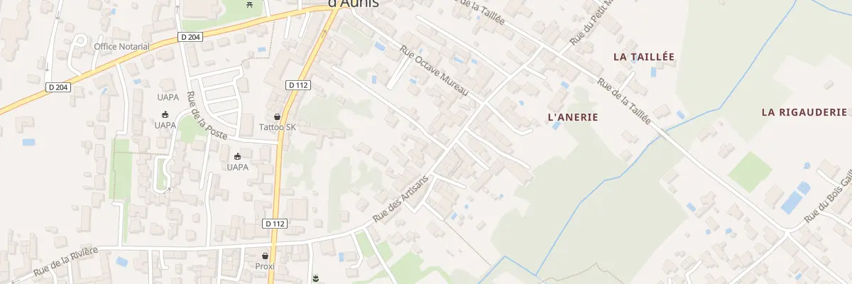 Plan du 23 Rue des Artisans à Aigrefeuille-d’Aunis