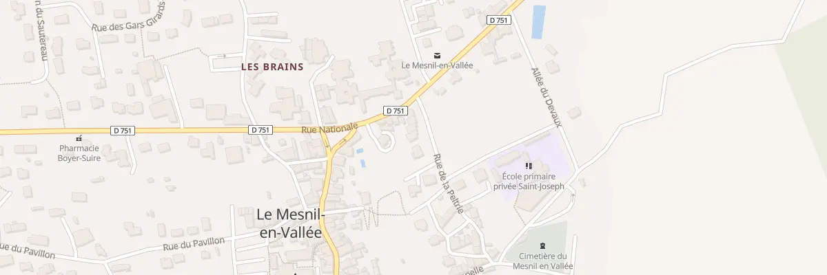 Plan du 17 Rue de la Peltrie à Mauges-sur-Loire