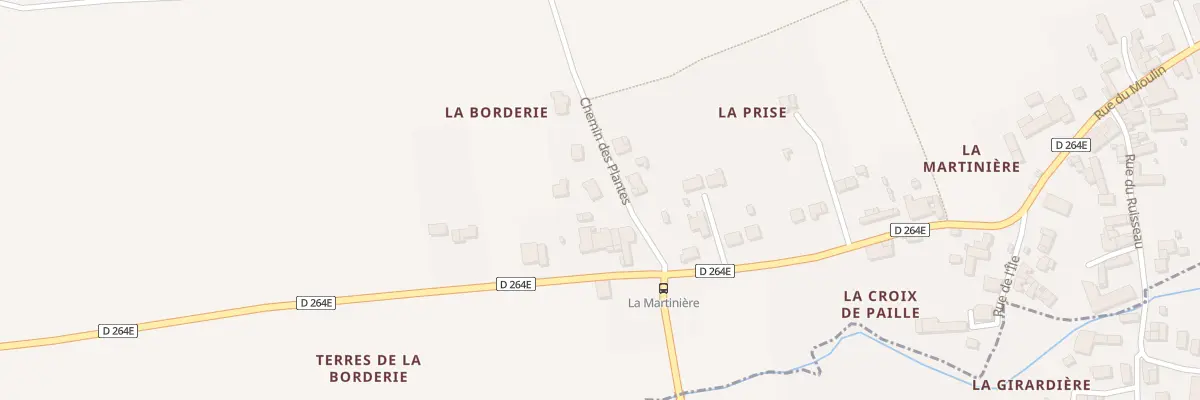 Plan du 1 Che des Plantes à Saint-Médard-d’Aunis