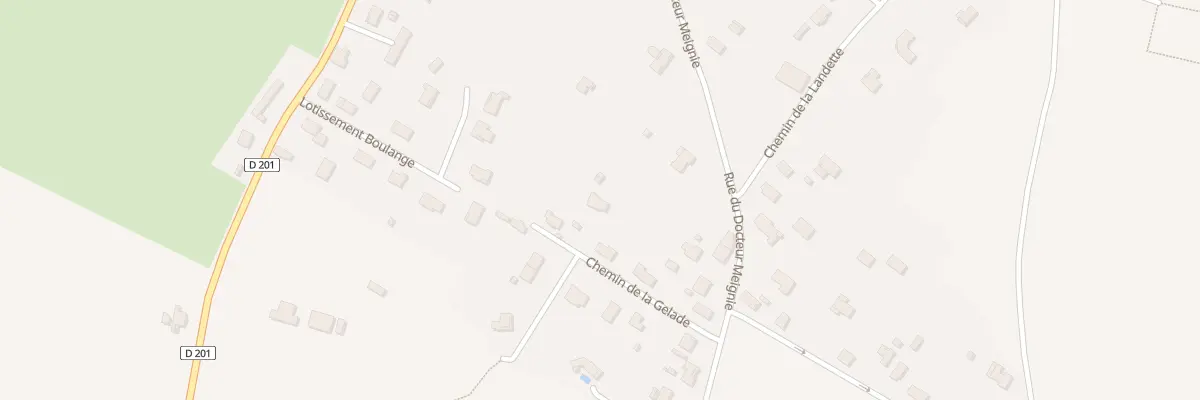 Plan du 51T Rue du Docteur Meignié à Lesparre-Médoc