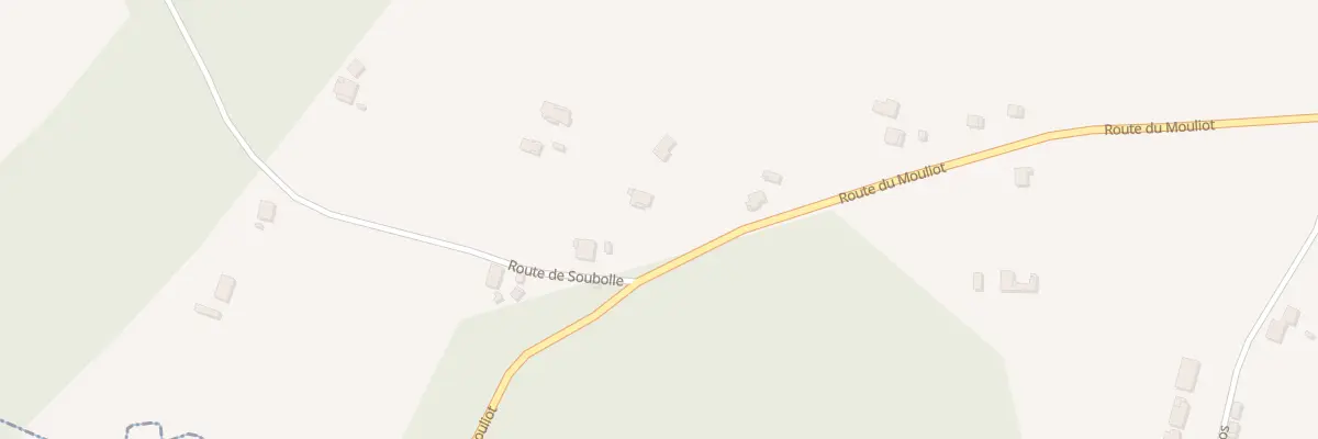 Plan du 1384 Rte du Mouliot à Goos