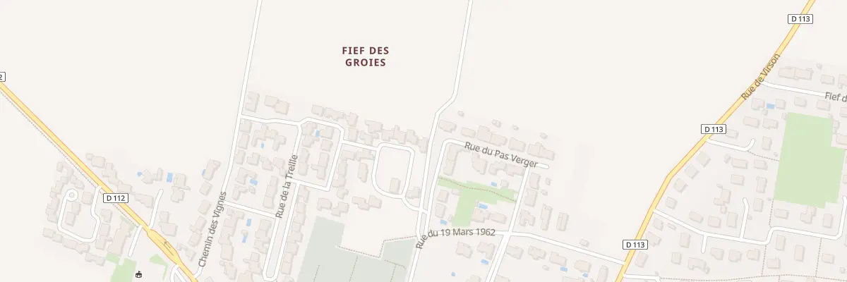 Plan du 11 Rue des Sarments à Aigrefeuille-d’Aunis