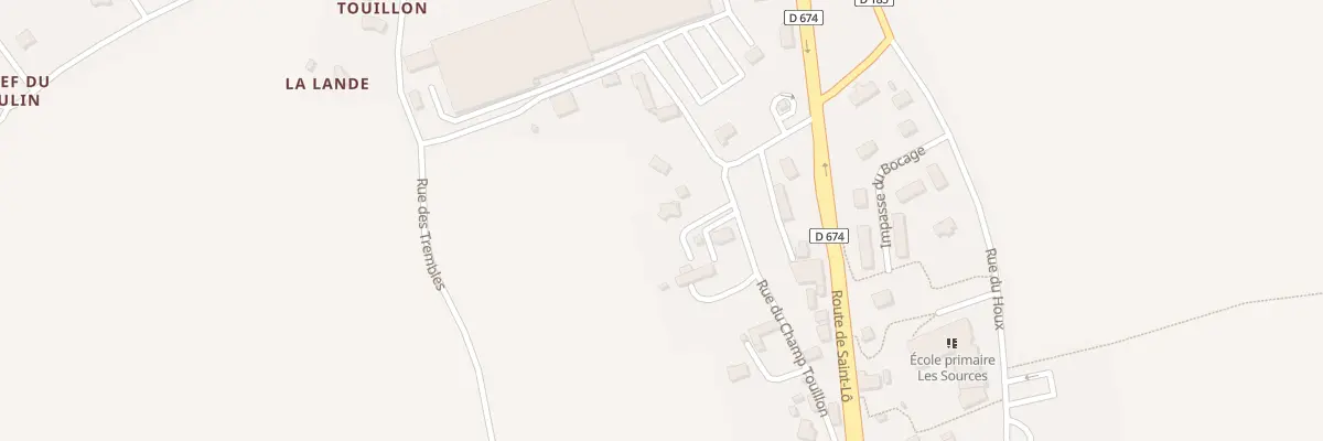 Plan du 17 Rue Champ Touillon - Campeaux à Souleuvre en Bocage