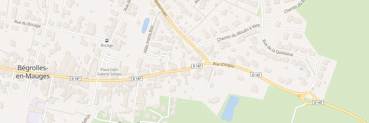 Plan du 31 Rue d’Anjou à Bégrolles-en-Mauges
