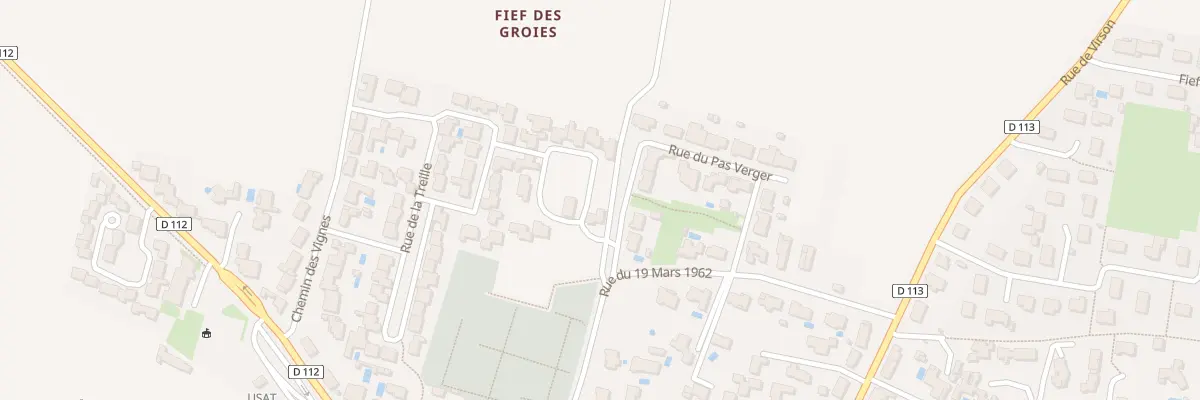 Plan du 15 Rue des Sarments à Aigrefeuille-d’Aunis