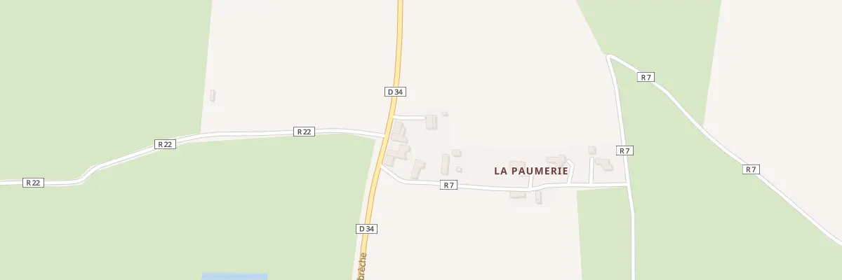 Plan du 5386 La Paumerie à Cerisy-la-Forêt