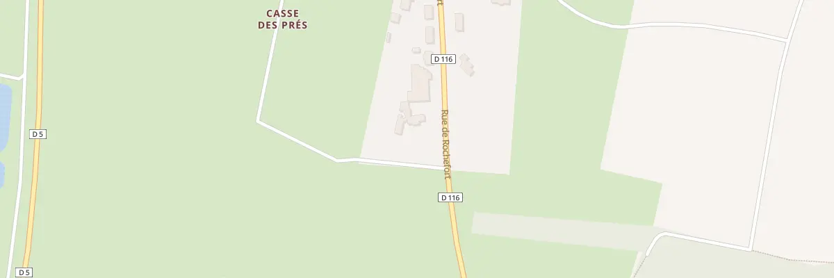 Plan du 20 Rue de Rochefort à Ciré-d’Aunis