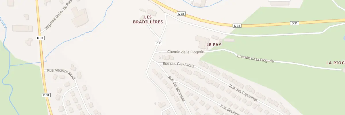 Plan du 94 Rue des Capucines à Ernée