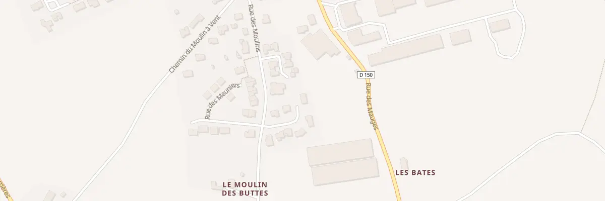 Plan du 9 Che du Moulin des Buttes à Mauges-sur-Loire