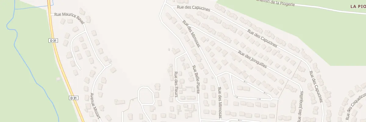 Plan du 16 Rue des Fleurs à Ernée