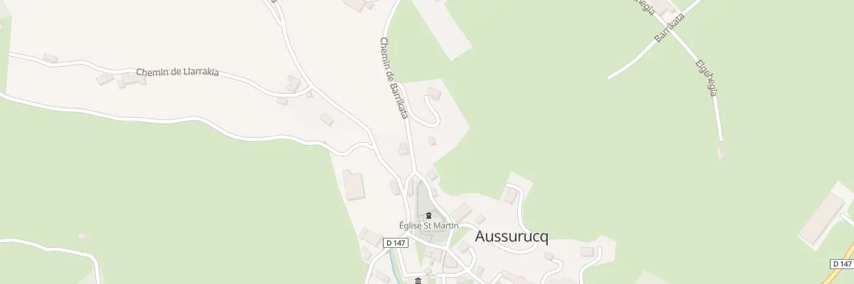 Plan du 5111 Barricata Sud à Aussurucq