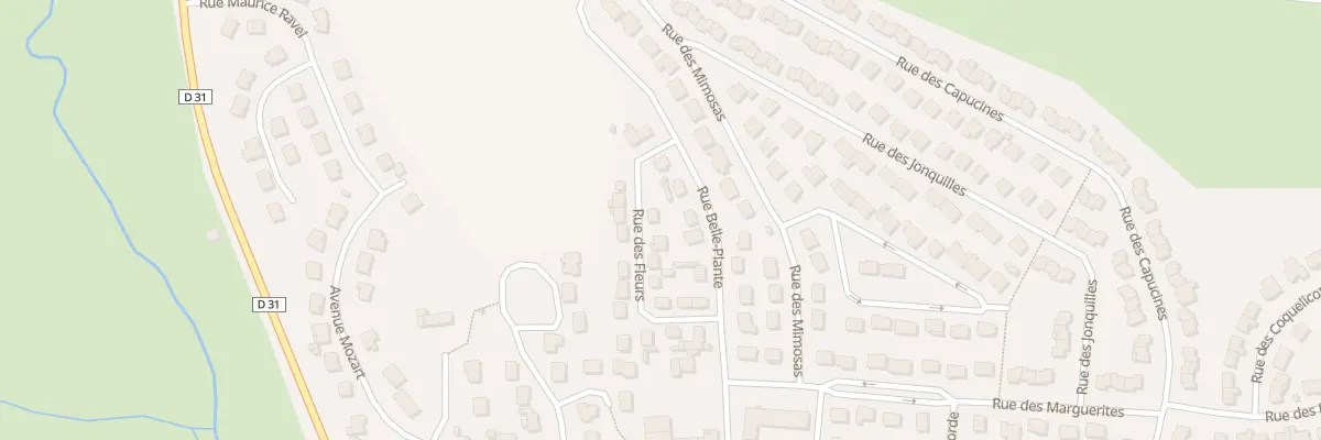 Plan du 12 Rue des Fleurs à Ernée