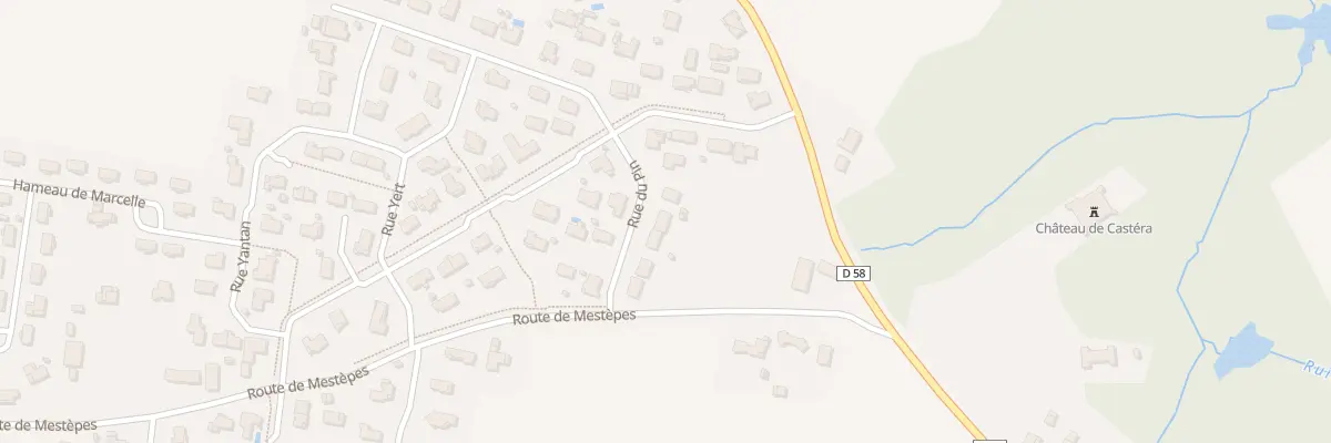 Plan du 8 Che du Pin à Hinx