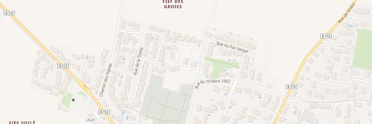 Plan du 10 Rue des Sarments à Aigrefeuille-d’Aunis