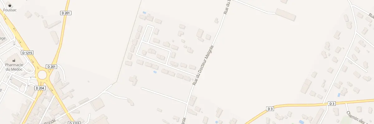Plan du 24 Rue Abbe Pierre à Lesparre-Médoc