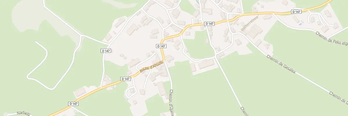 Plan du 3 Che d’Üjarrea à Aussurucq