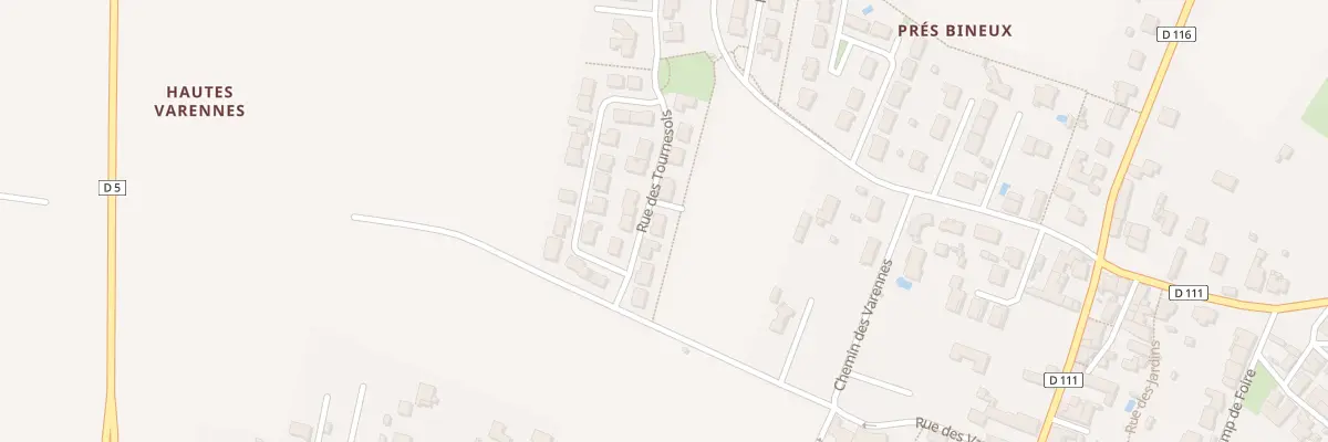 Plan du 9 Rue des Tournesols à Ciré-d’Aunis