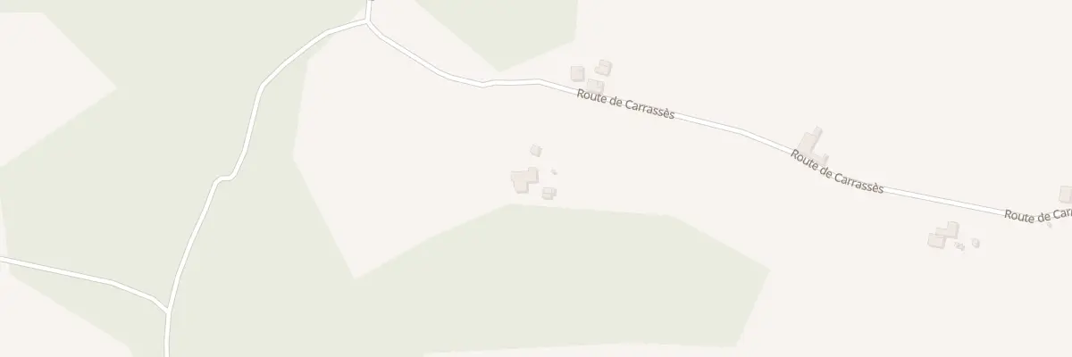 Plan du 931 Rte de Carrassès à Goos