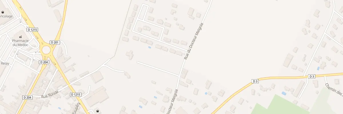 Plan du 2 Rue Abbe Pierre à Lesparre-Médoc