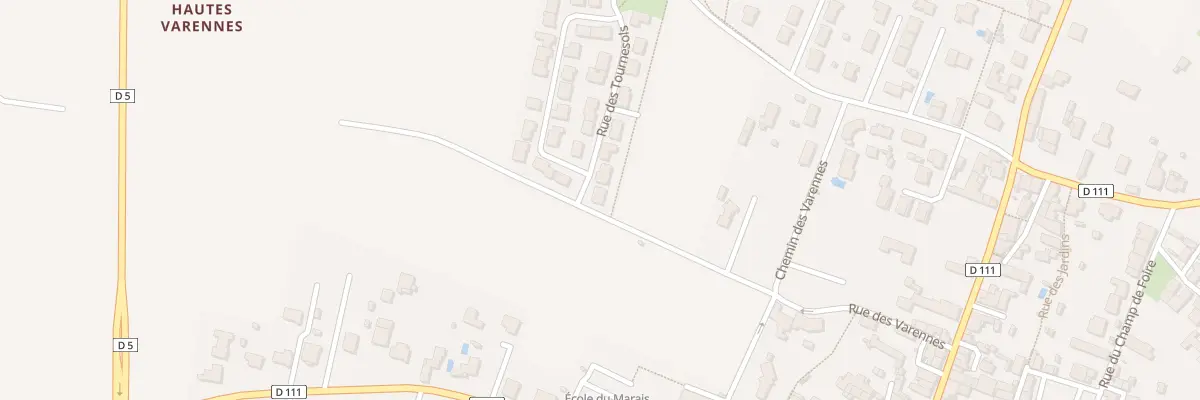 Plan du 15 Rue des Tournesols à Ciré-d’Aunis