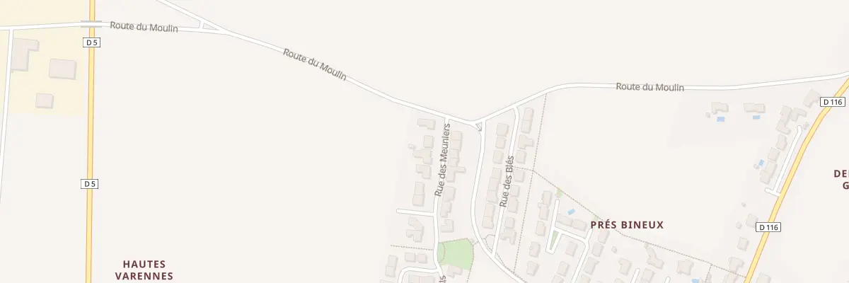 Plan du 4 Rue des Meuniers à Ciré-d’Aunis
