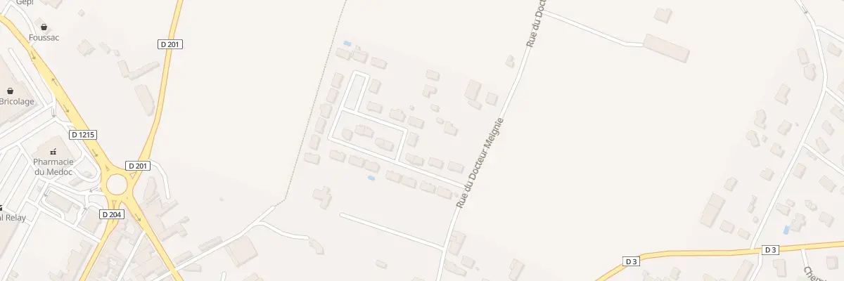 Plan du 21 Rue Abbe Pierre à Lesparre-Médoc