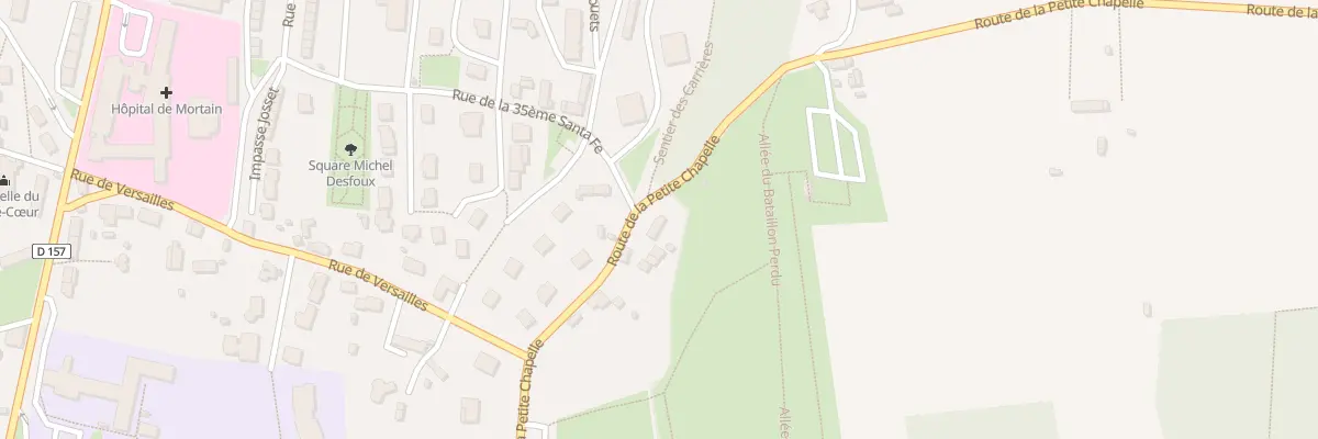 Plan du 32 Rue de la Pte Chapelle Mortain à Mortain-Bocage