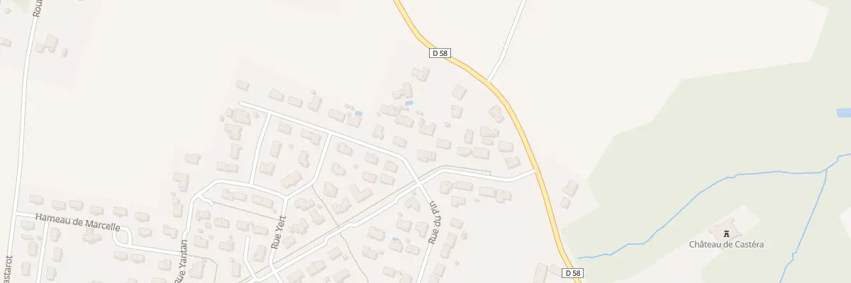 Plan du 14 Rue du Pin à Hinx