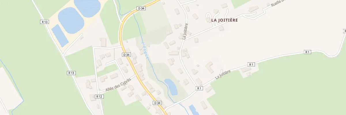 Plan du 215 Rue de la Joitière à Cerisy-la-Forêt