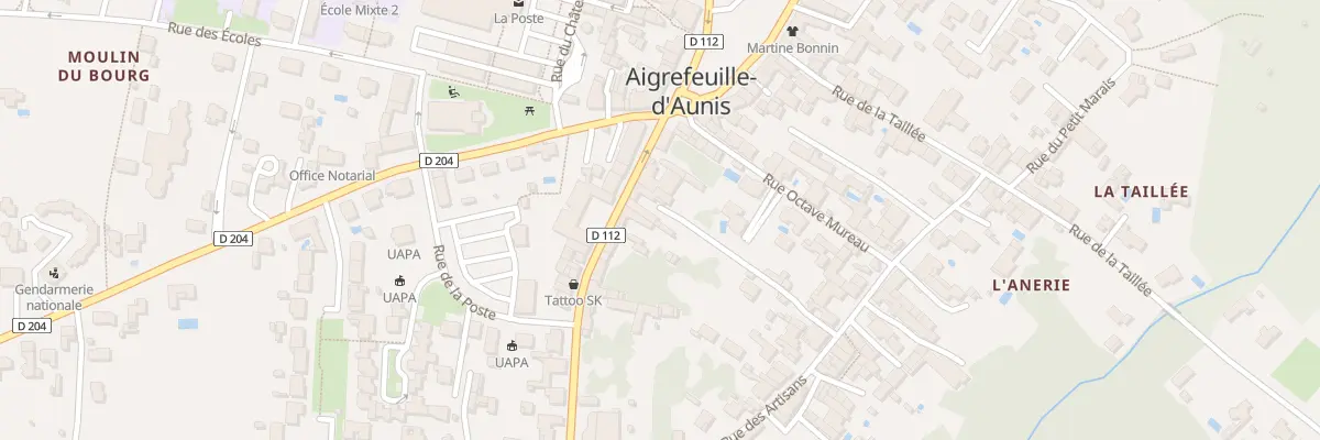 Plan du 7 Rue de l’Aunis à Aigrefeuille-d’Aunis