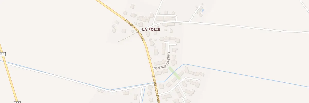 Plan du 36 Rue du Puits Fleuri au Thou