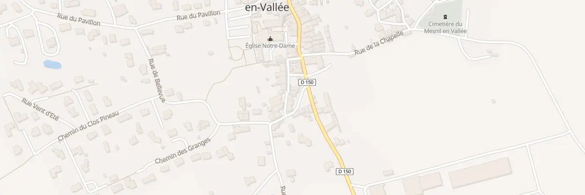 Plan du 2 Rue des Moulins ( Mesnil Valle à Mauges-sur-Loire
