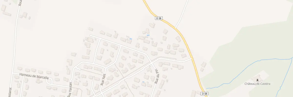 Plan du 16 Rue du Pin à Hinx
