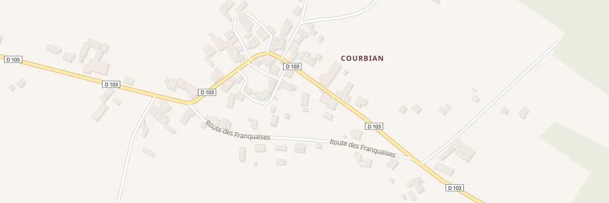 Plan du 17 Rue de Courbian à Bégadan