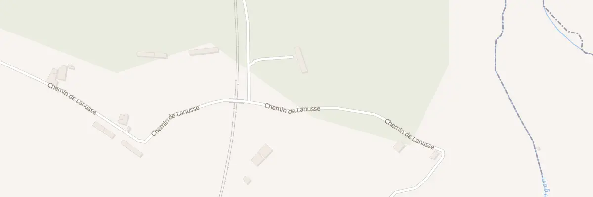Plan du 1371 Che de Lanusse à Misson