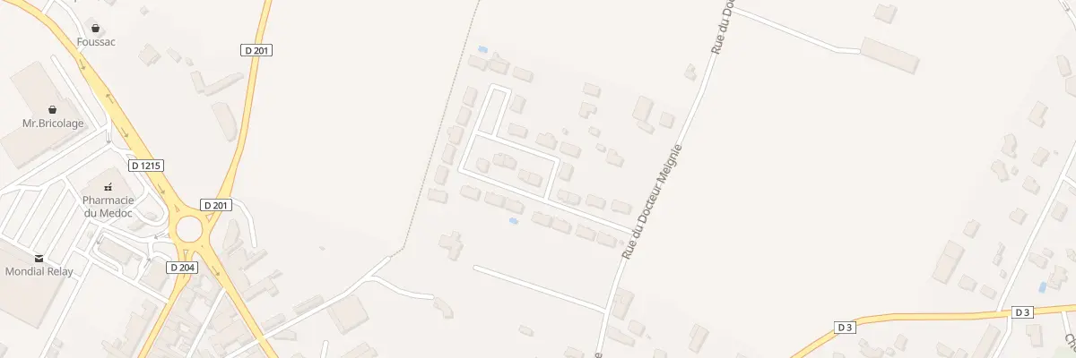 Plan du 30 Rue Abbe Pierre à Lesparre-Médoc