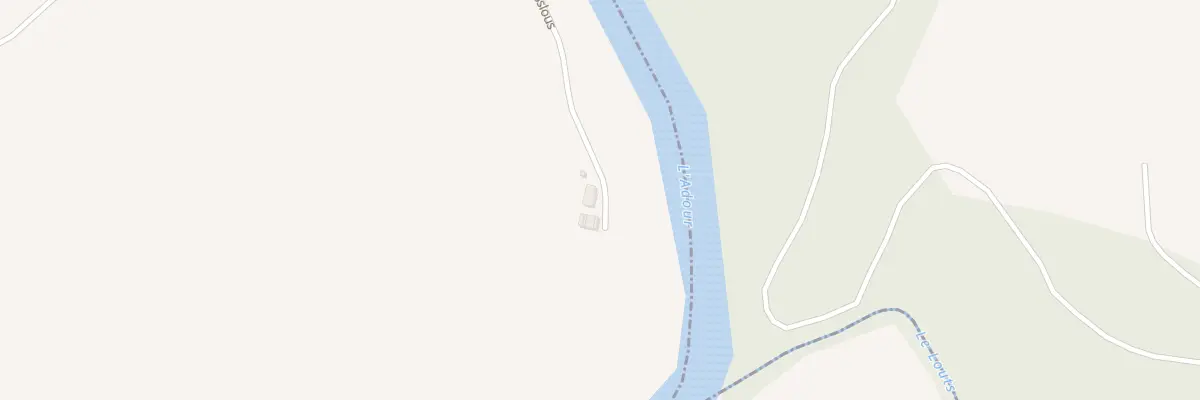 Plan du 2840 Rte de Coslous à Téthieu