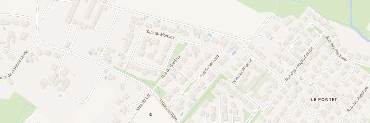 Plan du 10 Rue du Gardour à Saujon
