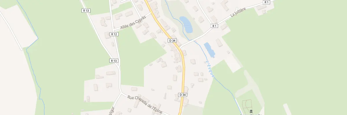 Plan du 45 Rue Jean Grémillon à Cerisy-la-Forêt