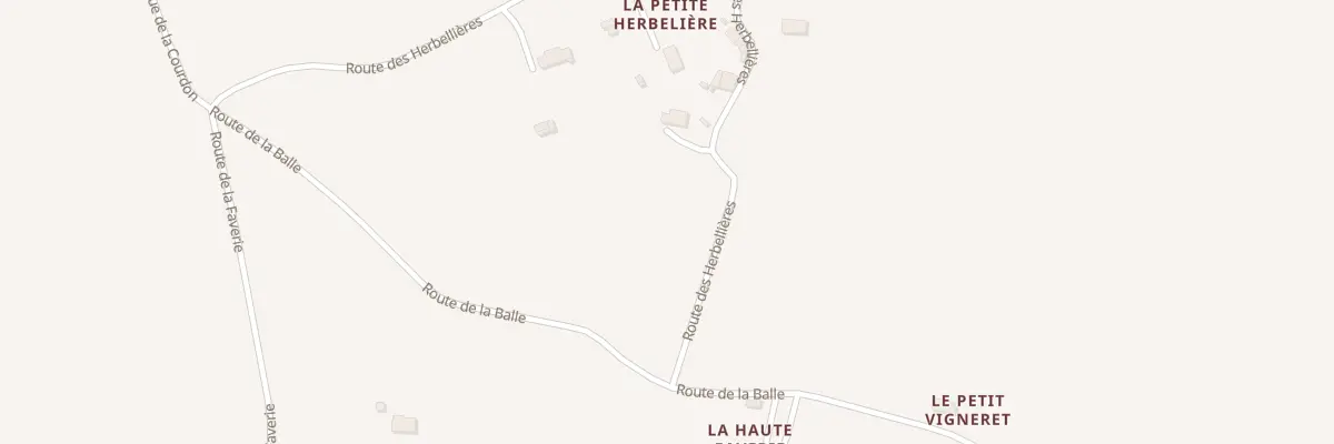 Plan du 14 Rte des Herbellieres St Mart. à Souleuvre en Bocage
