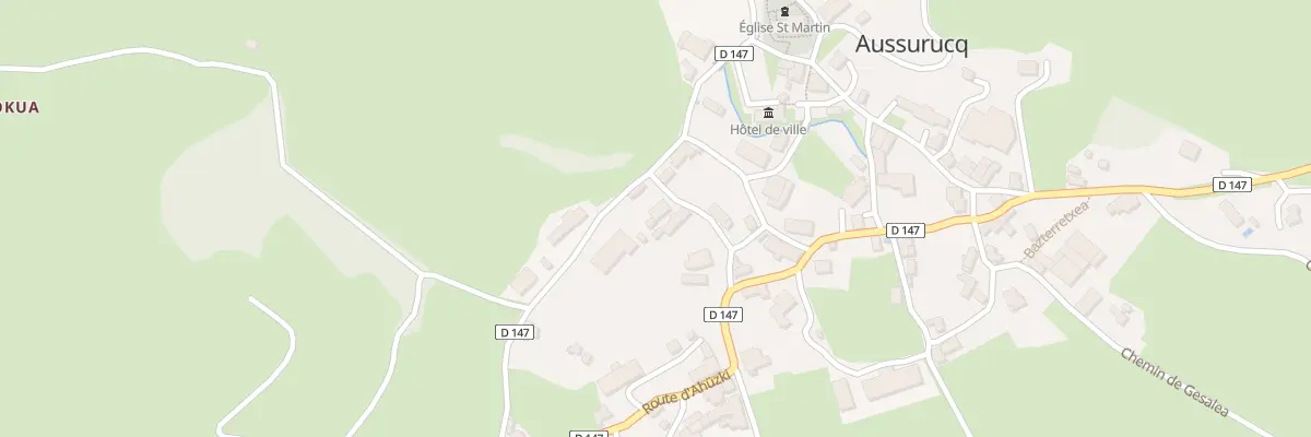 Plan du 23B Le Village à Aussurucq