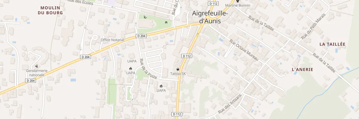 Plan du 18 Rue de l’Aunis à Aigrefeuille-d’Aunis