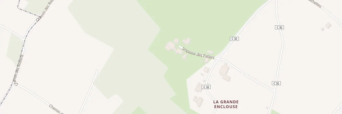 Plan du 3 Imp des Patiers à Saujon