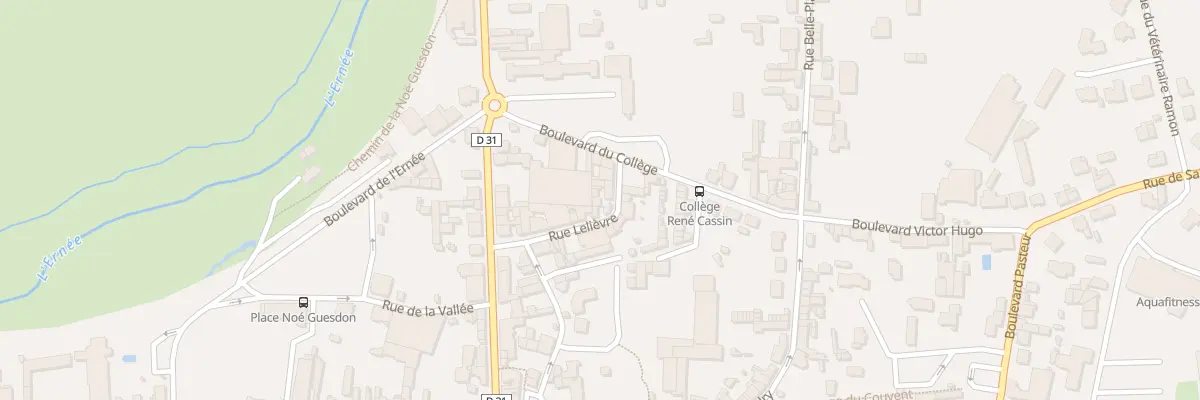 Plan du 5B Rue Lelièvre à Ernée