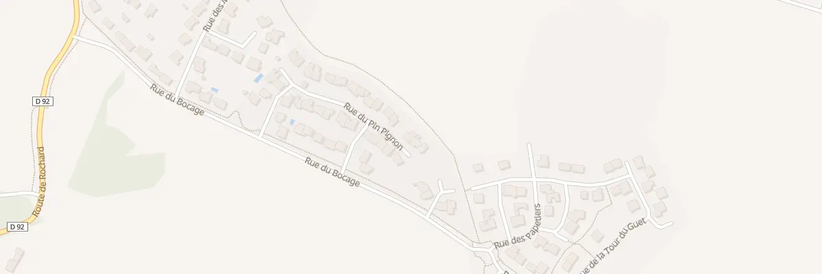 Plan du 33 Rue du pin pignon à Mortagne-sur-Sèvre