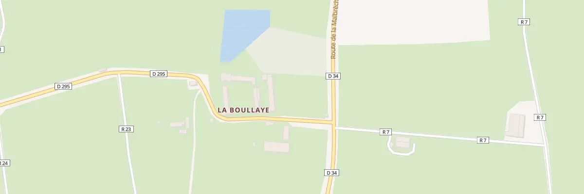 Plan du 116 Rte de Saint Georges à Cerisy-la-Forêt