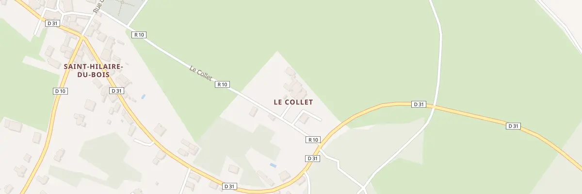 Plan du 6 Le Collet à La Caillère-Saint-Hilaire