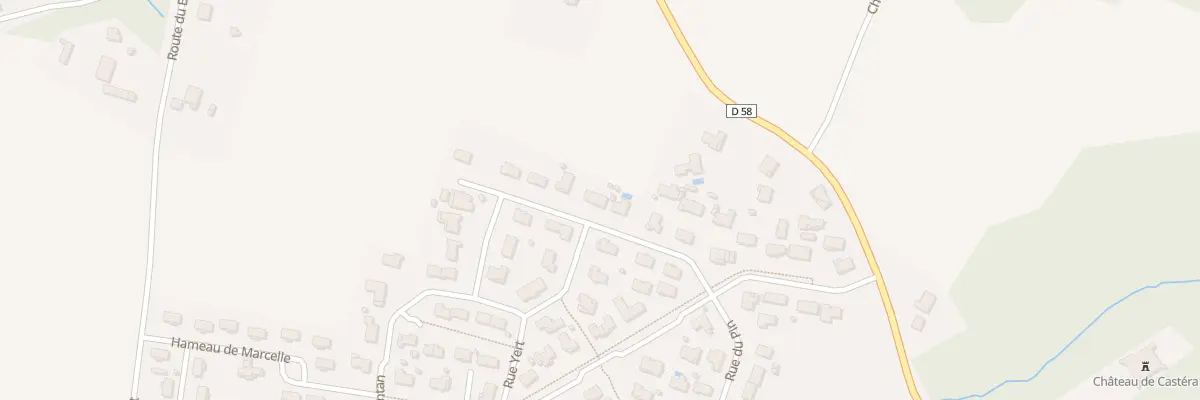 Plan du 26 Rue du Pin à Hinx