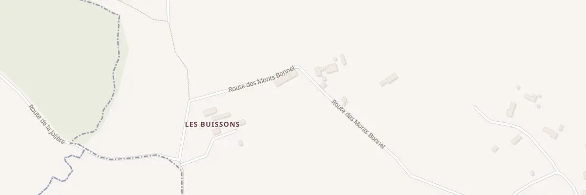 Plan du 1211 Rte des Monts Bonnel - St Germ à Vire Normandie